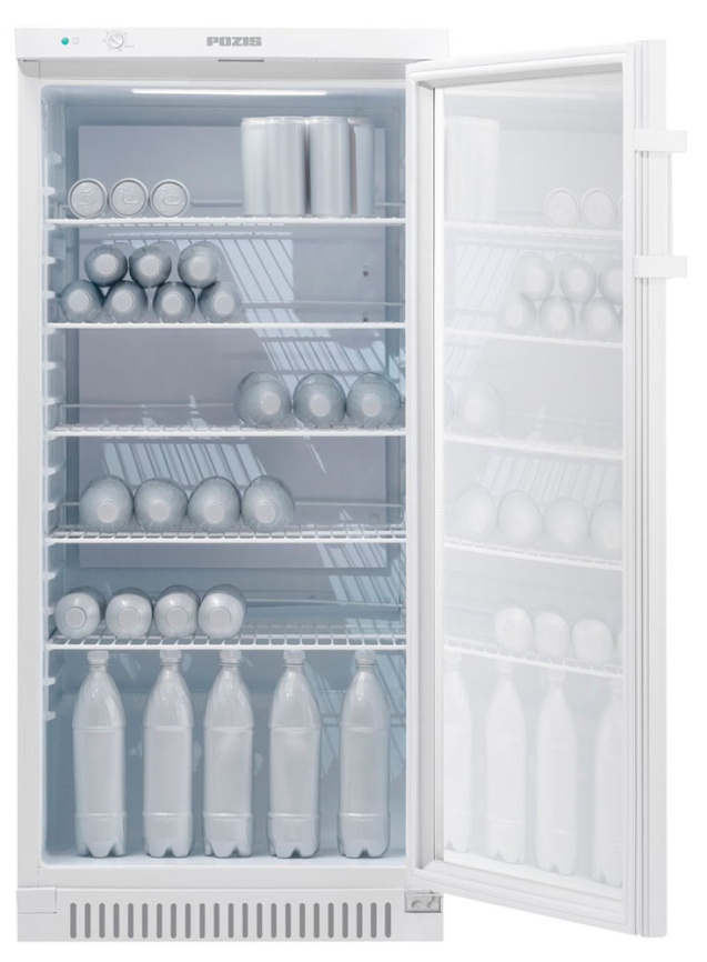 Холодильная витрина Pozis СВИЯГА 513-6 250 л, капельная система, белый фото 2