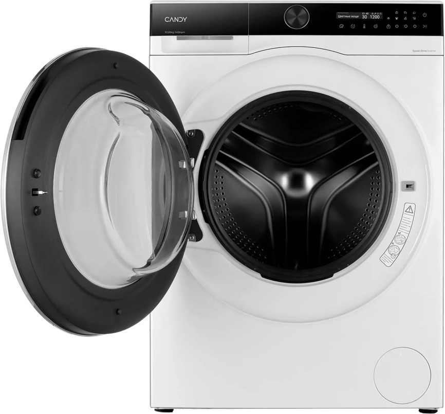 Стиральная машина с сушкой Candy UltimO C47D 4106MBSW-07 10,5 кг, белый фото 5
