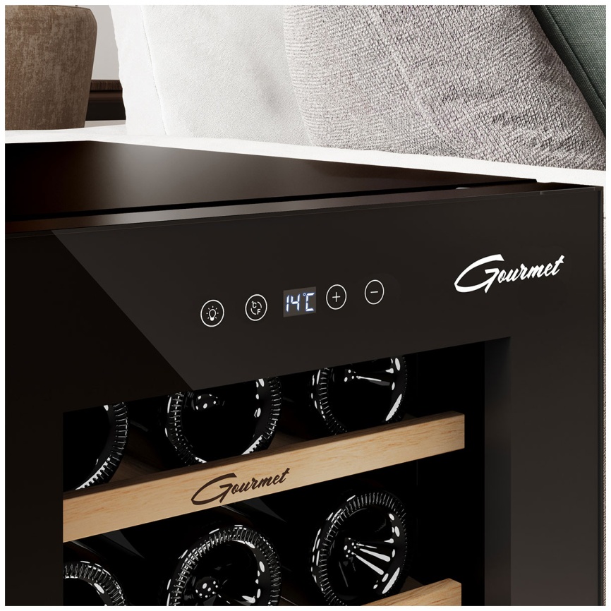 Винный шкаф Libhof GM-15 black фото 11