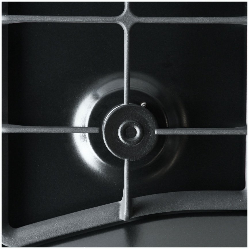 Газовая варочная панель De luxe 5840.00гмв-060 ЧР 58 см, 4 конфорки, черный фото 5