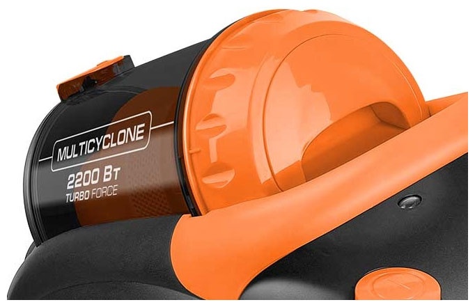 Пылесос напольный Centek CT-2520 Orange фото 3