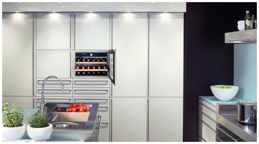 Встраиваемый винный шкаф Liebherr WKEes 553-26 001 нержавеющая сталь фото 11