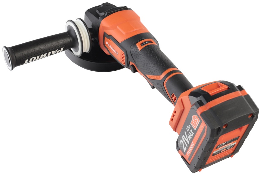 Угловая шлифовальная машина (болгарка) Patriot AG 125 Li UES фото 6