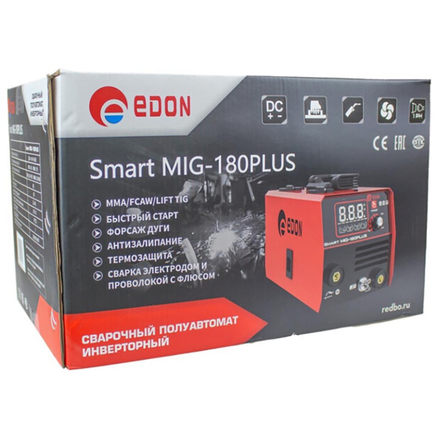 Сварочный аппарат Edon Smart MIG-180PLUS фото 8