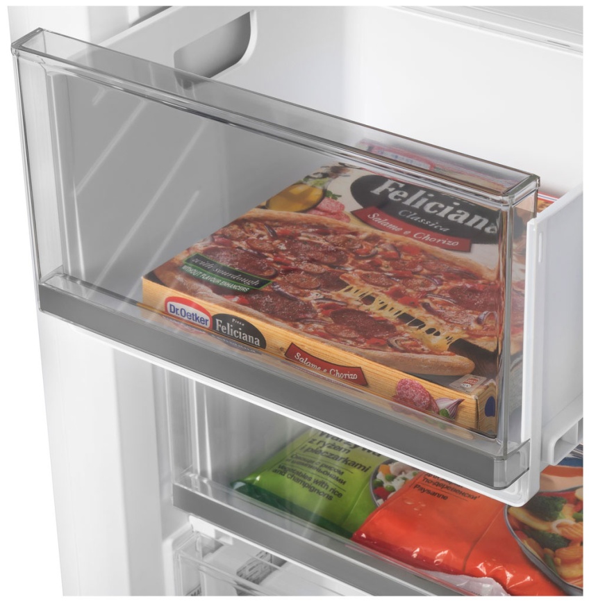 Встраиваемый морозильник Maunfeld MBFR177NFWGR Inverter No Frost A+ 203 л, белый фото 6