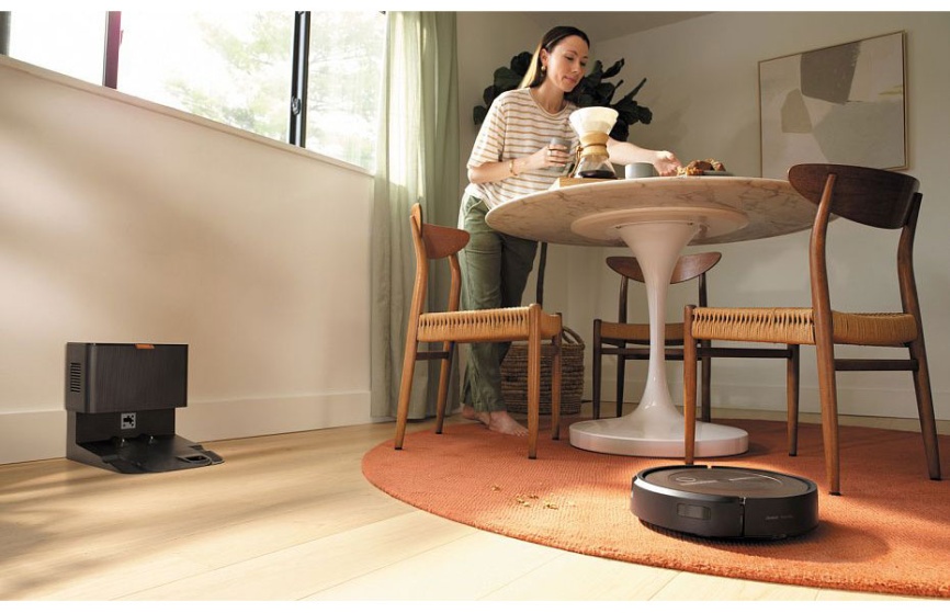 Робот-пылесос iRobot Roomba J9+, станция самоочистки, черный фото 13