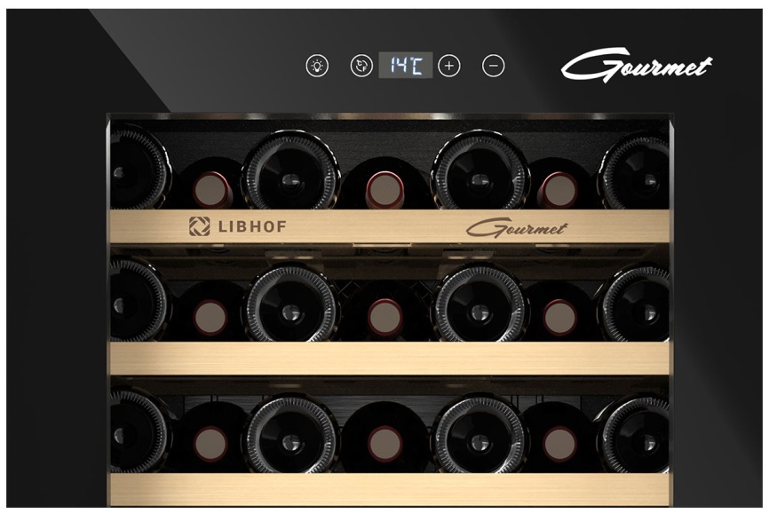 Винный шкаф Libhof GM-56 black фото 7