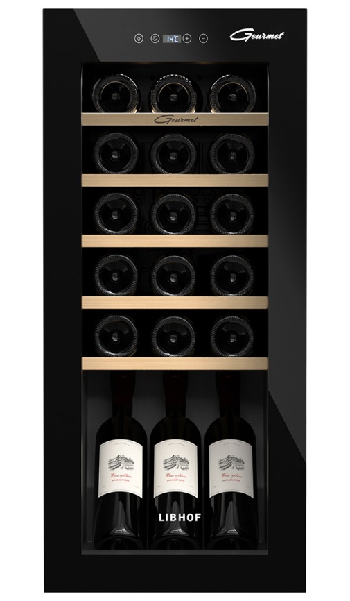 Винный шкаф Libhof GM-18 black фото 1