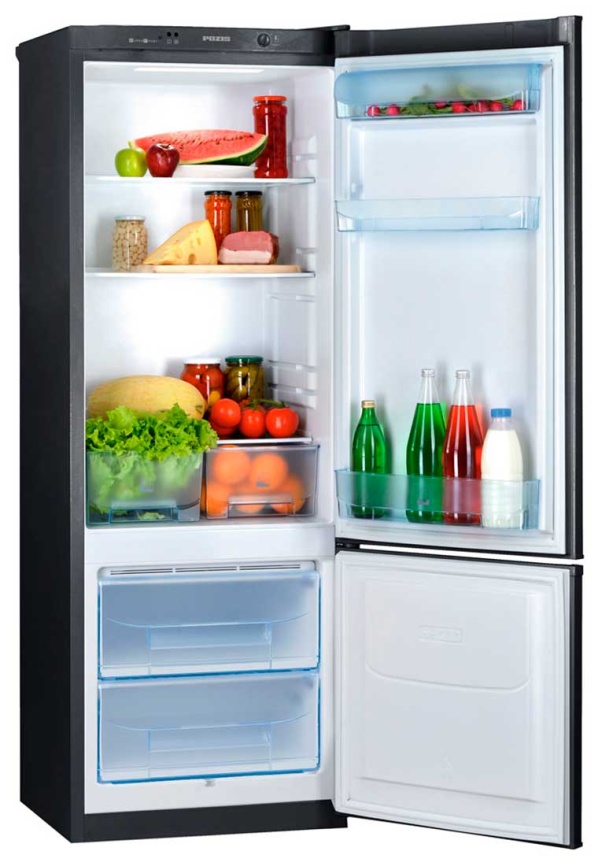 Двухкамерный холодильник Pozis RK-102, черно-серый фото 1