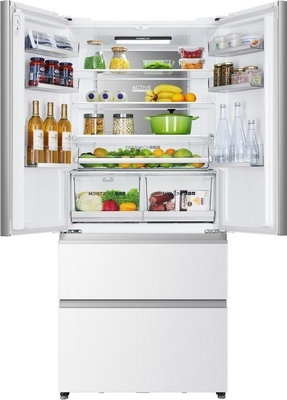 Многокамерный холодильник Haier HB18FGWAAARU No frost, белый фото 4