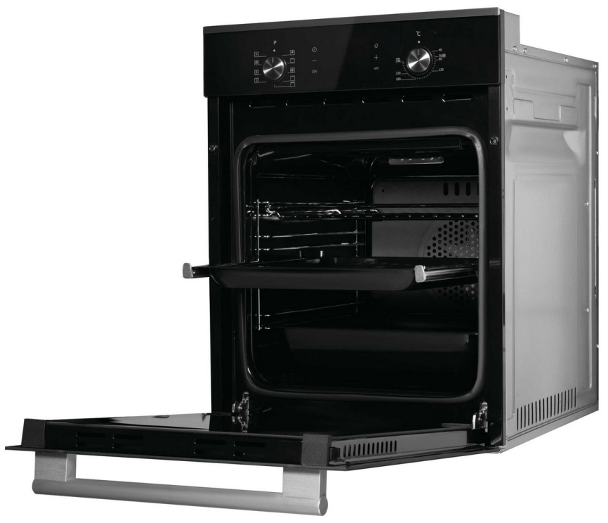 Электрический духовой шкаф Korting OKB 7951 CMN 45 см, 45 л, гриль и конвекция, черный фото 4