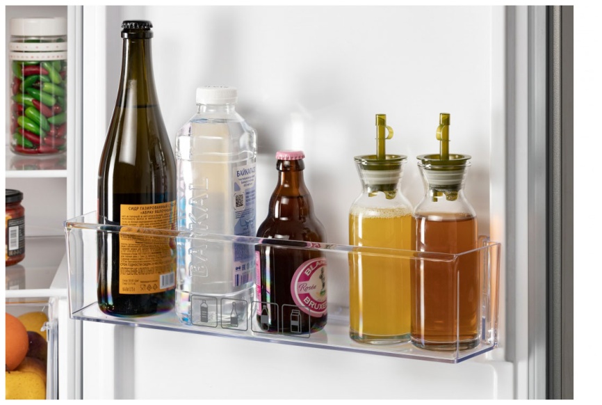 Двухкамерный холодильник NordFrost NRB 164 NF W No frost, белый фото 8