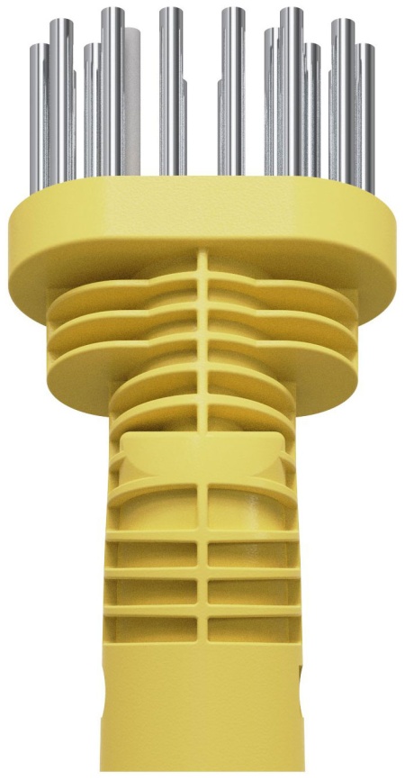 Пароочиститель Polaris PSC 1702C, черный/желтый фото 2