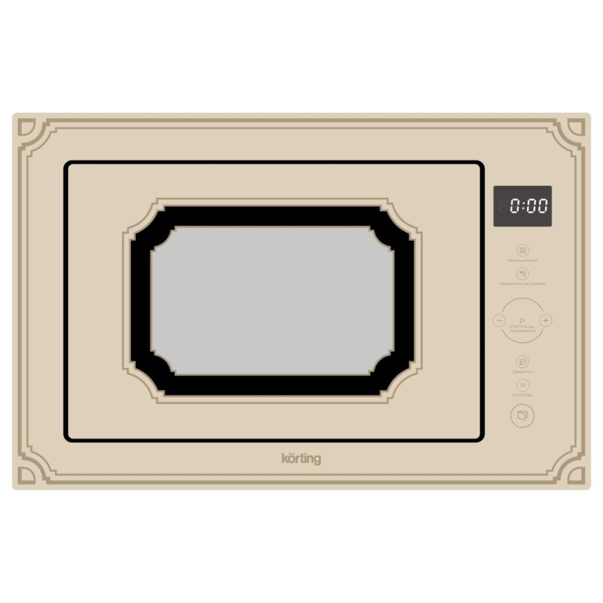 Микроволновая печь встраиваемая 25L KMI 825 RGB KORTING фото 1