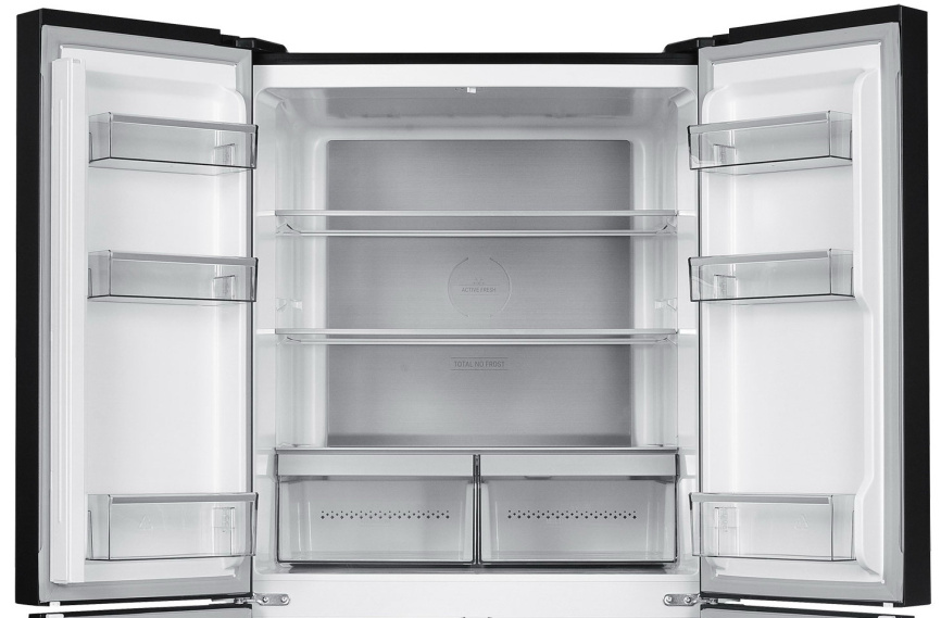 Многокамерный холодильник Hotpoint HFL4 522I XBR No frost, черный фото 5