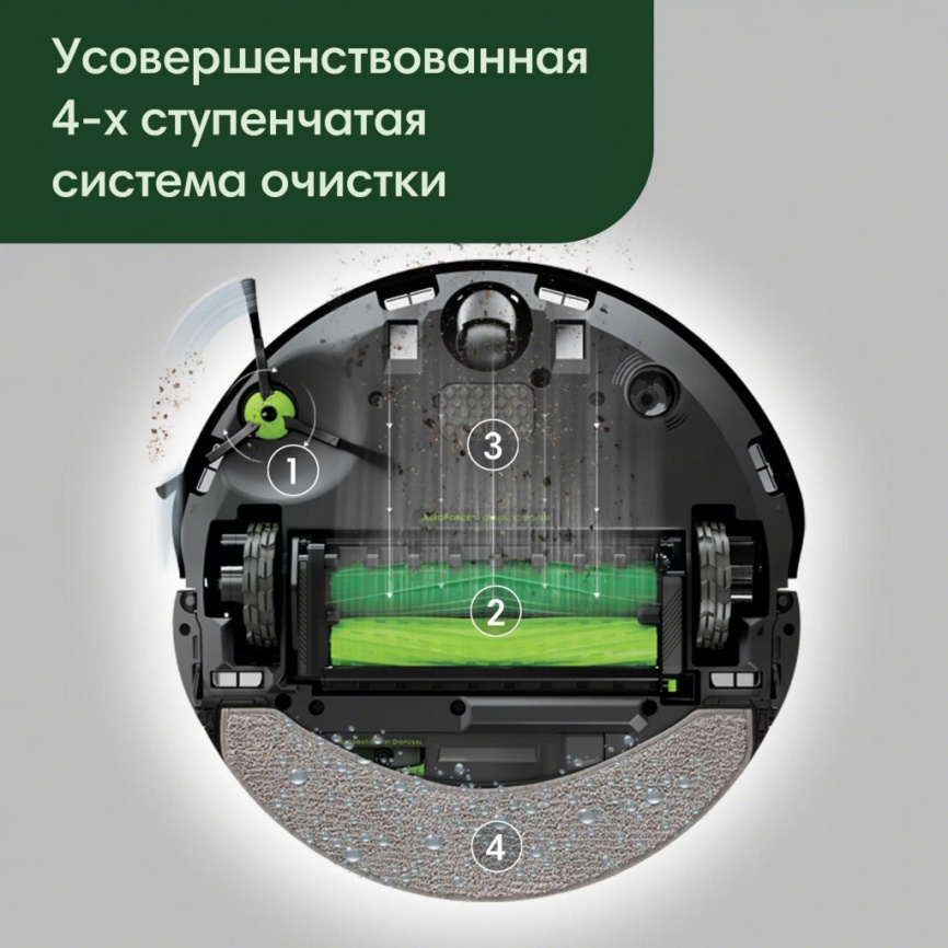 Робот-пылесос iRobot Roomba COMBO C10Max фото 4