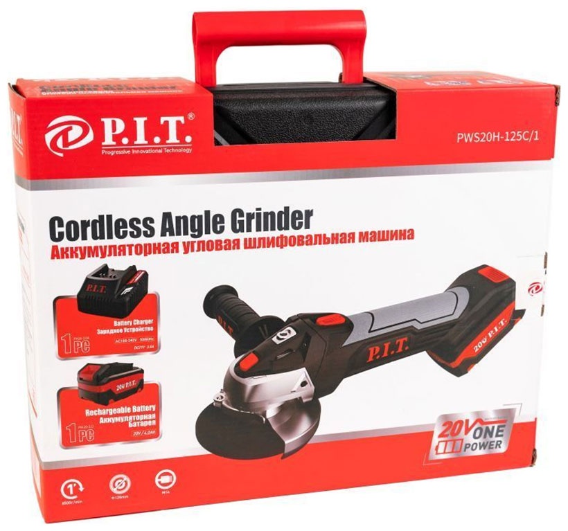 Угловая шлифовальная машина (болгарка) P.I.T. PWS20H-125C/1 фото 7