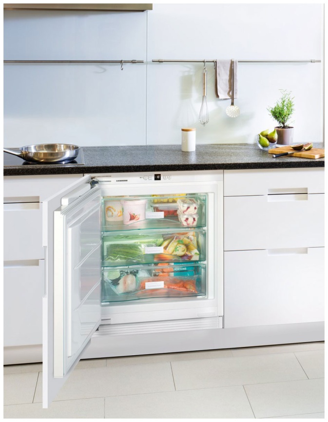 Встраиваемый морозильник Liebherr SUIG 1514-26 001 A++ 98 л, белый фото 5