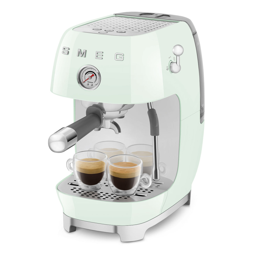 Рожковая эспрессо кофемашина SMEG ECF03PGEU фото 6