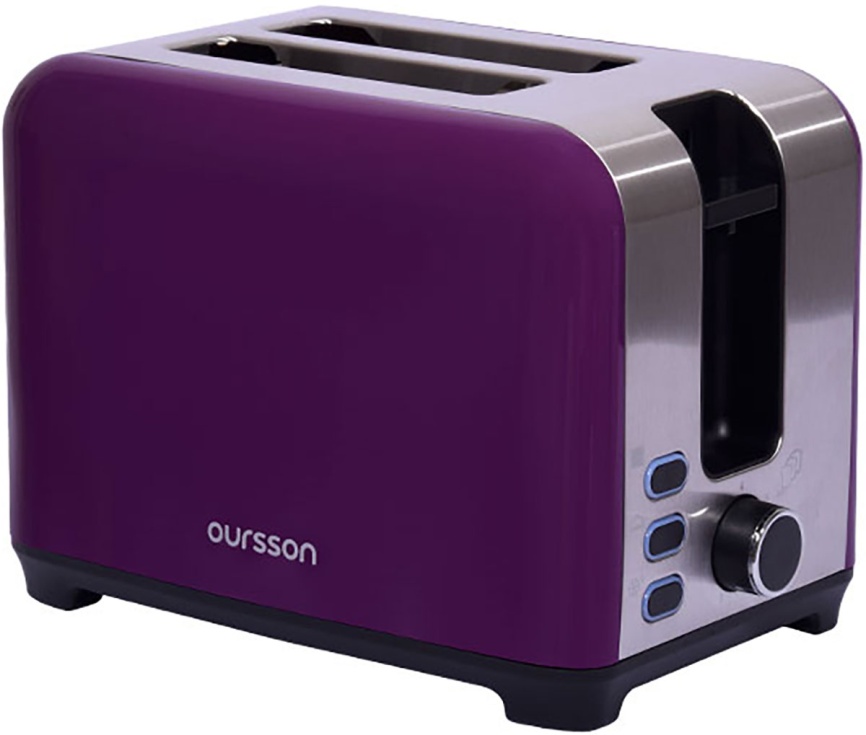 Тостер Oursson TS2120/SP, сладкая слива фото 1
