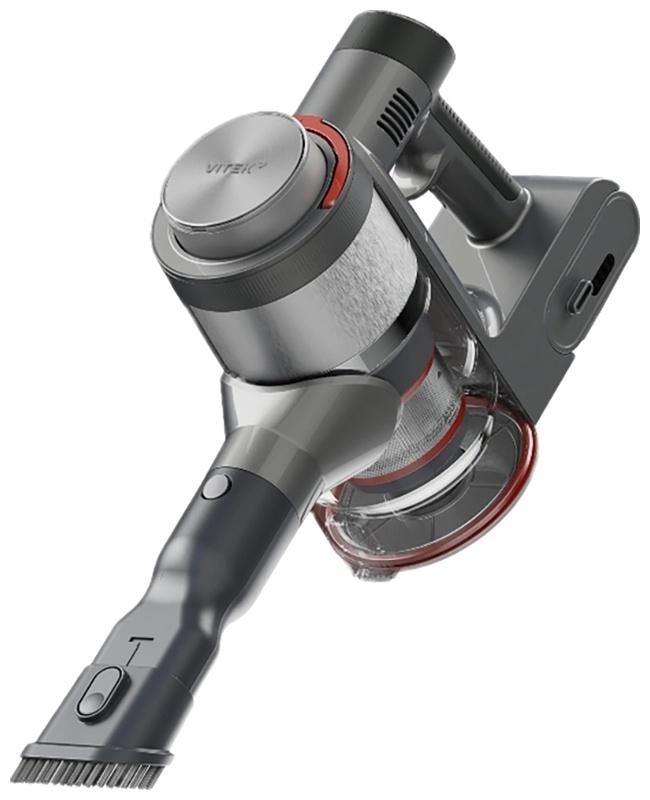 Пылесос Vitek VT-CLSAQUA_RAPID, 470 Вт, стальной/серебристый фото 6