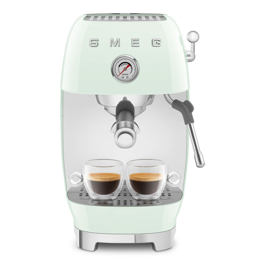 Рожковая эспрессо кофемашина SMEG ECF03PGEU фото 8