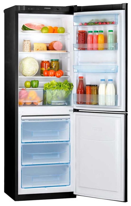 Двухкамерный холодильник Pozis RK-139, черный фото 2