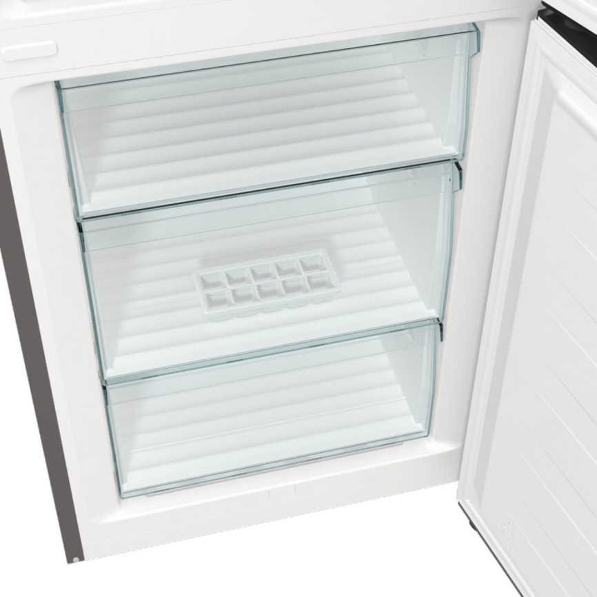 Двухкамерный холодильник Gorenje NRK6202EBXL4 No frost, черный фото 11