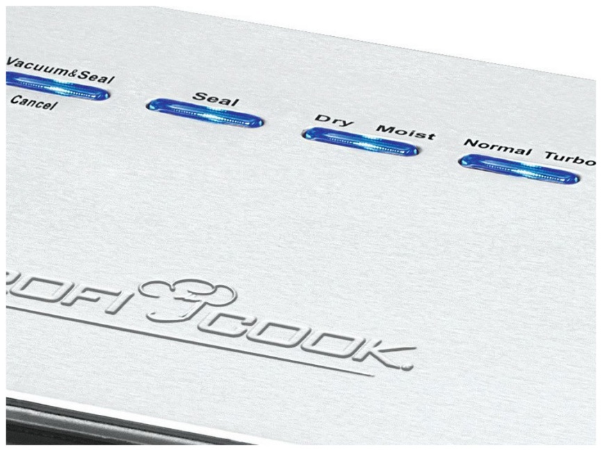 Вакуумный упаковщик Profi Cook PC-VK 1080, нержавеющая сталь фото 2