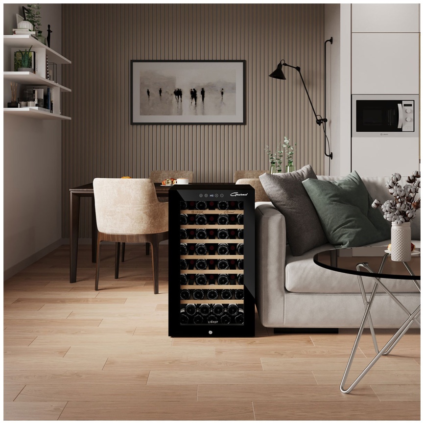 Винный шкаф Libhof GM-56 black фото 10