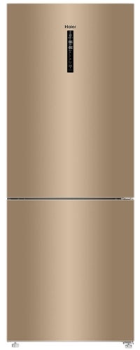 Двухкамерный холодильник Haier C4F744CGGU1 No frost, золотой фото 3
