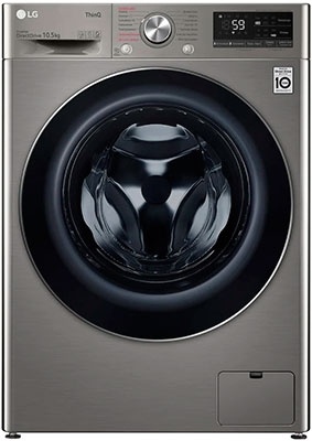 Стиральная машина LG TW4V5RS2S 10,5 кг, серебристый фото 1
