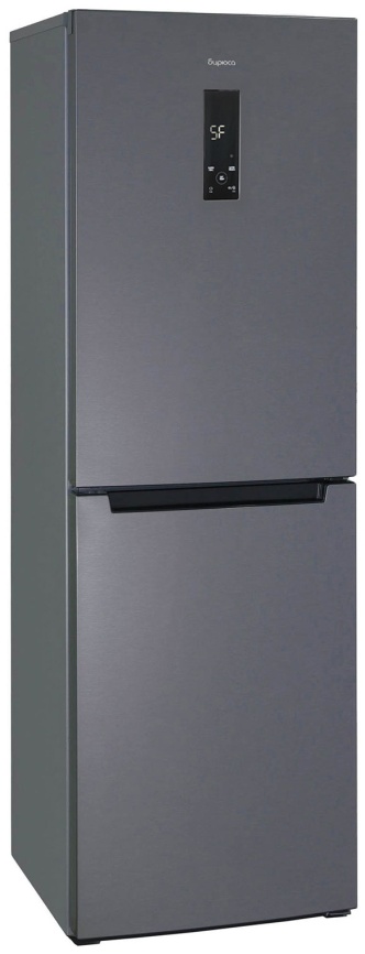 Двухкамерный холодильник Бирюса W940NF No frost, темно-серый фото 2