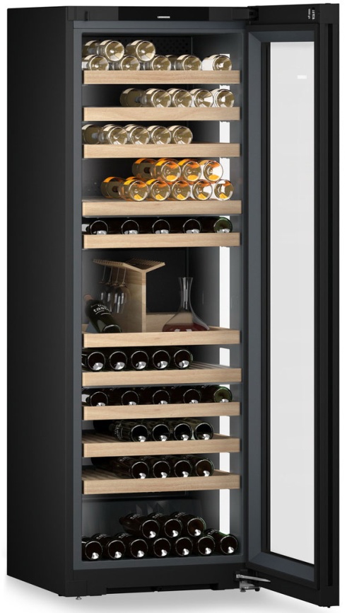 Винный шкаф Liebherr WPgbi 7483-20 001 черное стекло фото 2