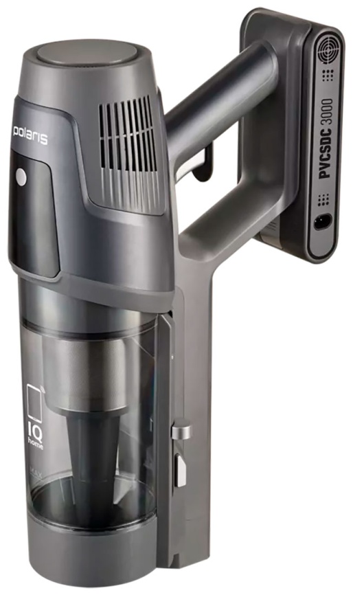 Пылесос вертикальный Polaris PVCSDC 3000 WIFI IQ Home серый фото 2