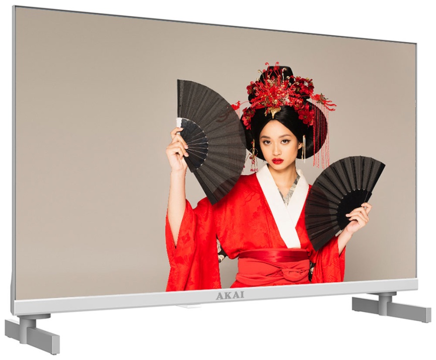 Телевизор Akai TA24BH502WT, 24  дюйма, HD, смарт ТВ, Android 13, белый фото 2