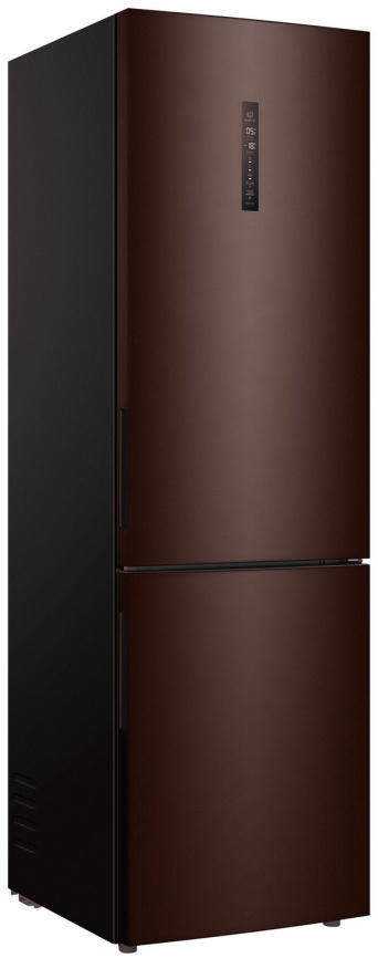 Двухкамерный холодильник Haier C4F740CLBGU1 No frost, коричневый фото 6