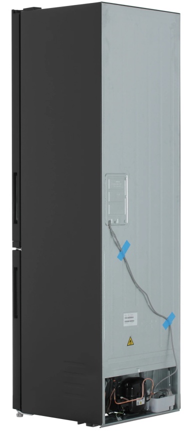 Двухкамерный холодильник Candy CFN6200B No frost, черный фото 12