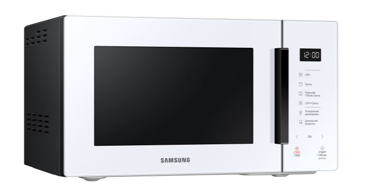 Микроволновая печь 23L GRILL MG23T5018AW/BW белый SAMSUNG фото 2