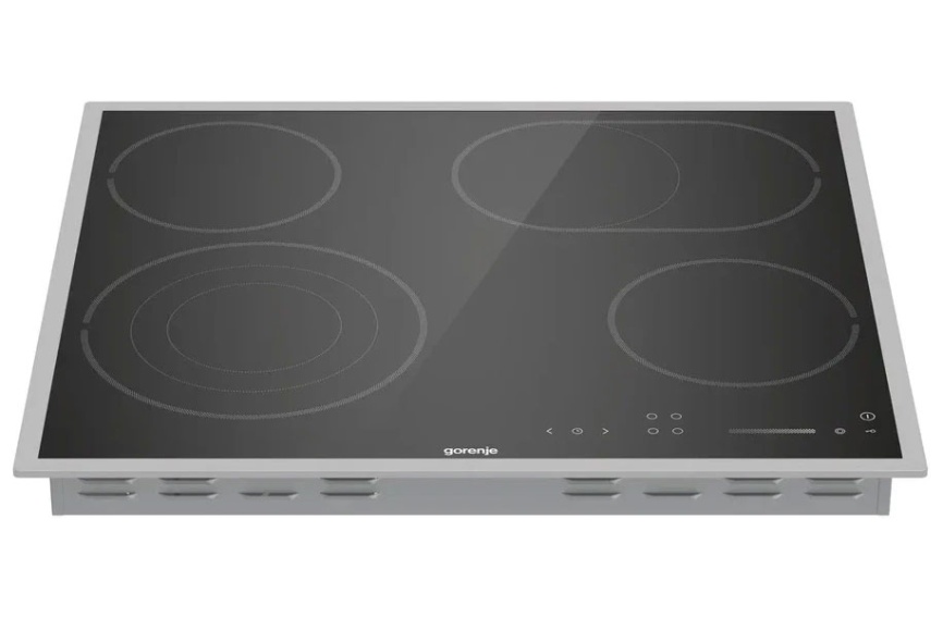 Электрическая варочная панель Gorenje ECS646BXE 59 см, 4 конфорки стеклокерамика, черный фото 4