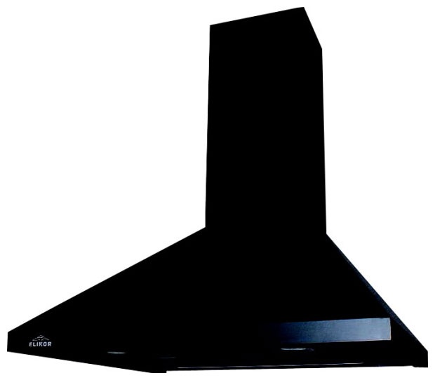 Вытяжка Elikor Вента 60 черная (слайдер) (ЗВ Вента 60П-430-П3Лчерный/гал) фото 1