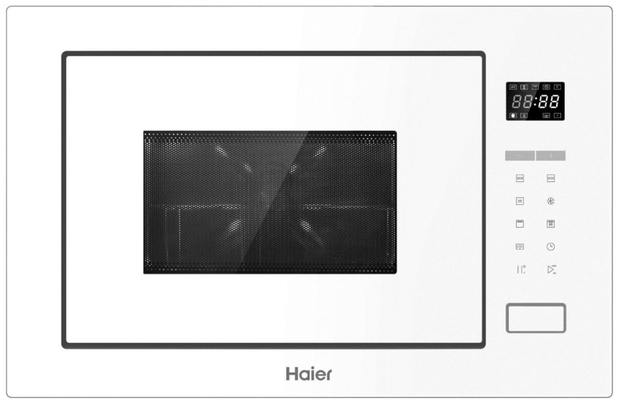 Встраиваемая микроволновая печь СВЧ Haier HMX-BTG259W фото 1