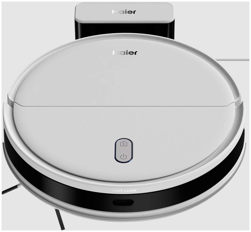 Робот-пылесос Haier HSR Home M3 для дома, с влажной уборкой, белый фото 5