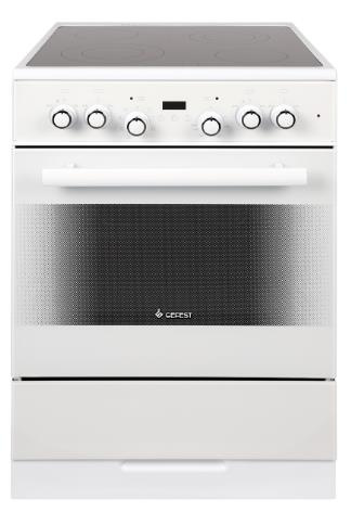 Электрическая плита 6560-03 0040 WHITE 13228000 GEFEST фото 1