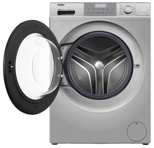 Стиральная машина Haier HW60-BP12929BSE 6 кг, серебристый фото 1