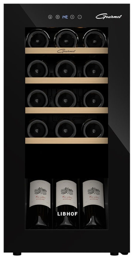 Винный шкаф Libhof GM-15 black фото 1
