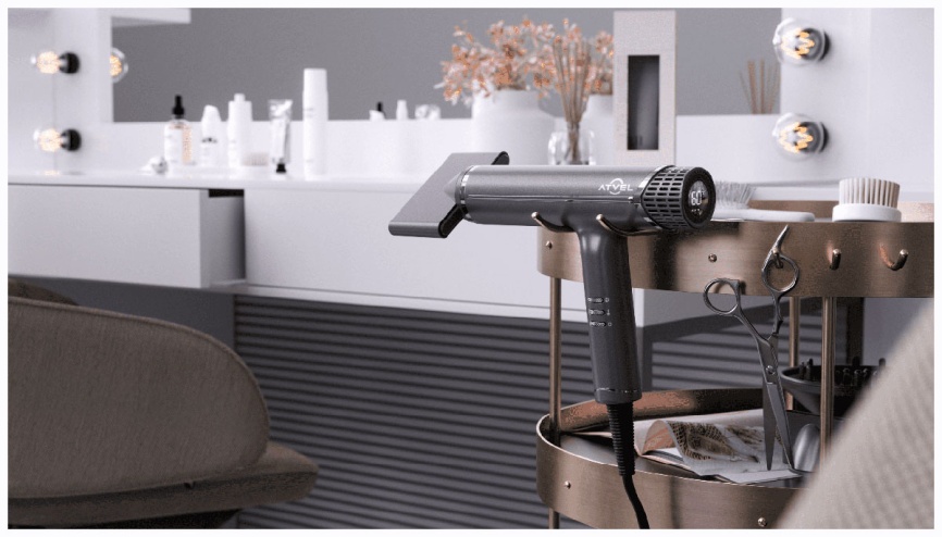 Фен Atvel AirJet HD6 Gray фото 9