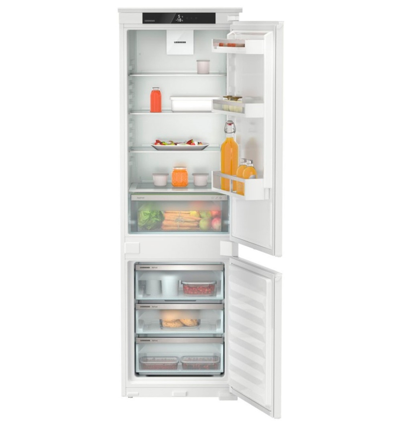 Встраиваемый двухкамерный холодильник Liebherr ICNSf 5103-22 001 No frost, белый фото 1
