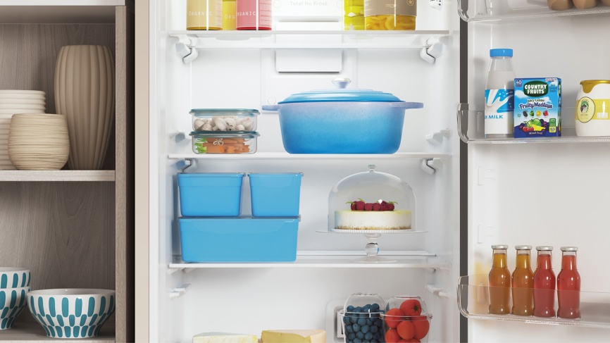 Двухкамерный холодильник Indesit ITR 5180 E No frost, бежевый фото 5