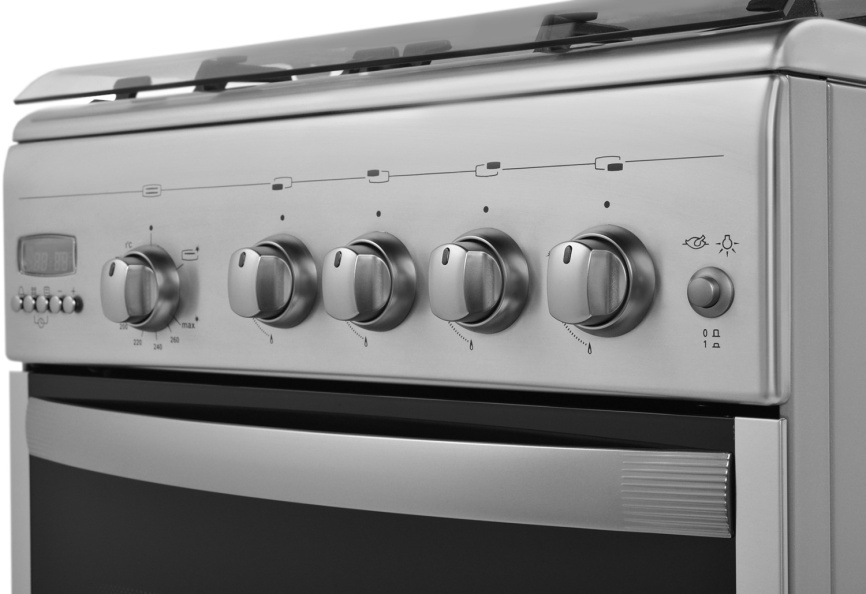 Газовая плита Gefest ПГ 5100-04 0004 50 см, 52 л, 4 конфорки, серебристый фото 11